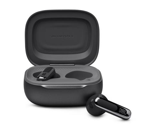 JBL Live Flex 3, must - Juhtmevabad kõrvaklapid