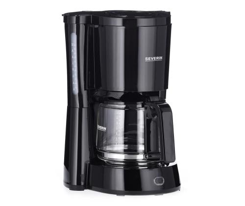 Severin, 1000 W, 10 tassi, must - Filterkohvimasin