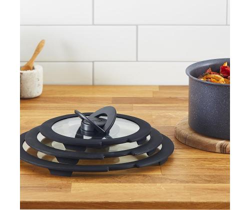 Tefal Ingenio, 16/18/20 cm - Klaaskaaned