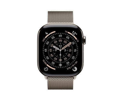 Apple Watch 11, 42 mm, GPS + Cellular, Milanese loop, titaan - Nutikell