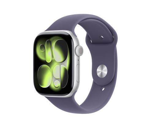 Apple Watch 11, 46 mm, GPS + Cellular, M/L, hõbe - Nutikell