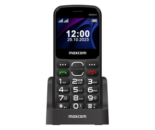 Maxcom Comfort MM443 4G, must - Mobiiltelefon