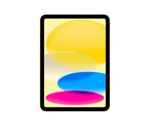 Apple iPad 10,9" (2022), 64 GB, WiFi + LTE, kollane - Tahvelarvuti