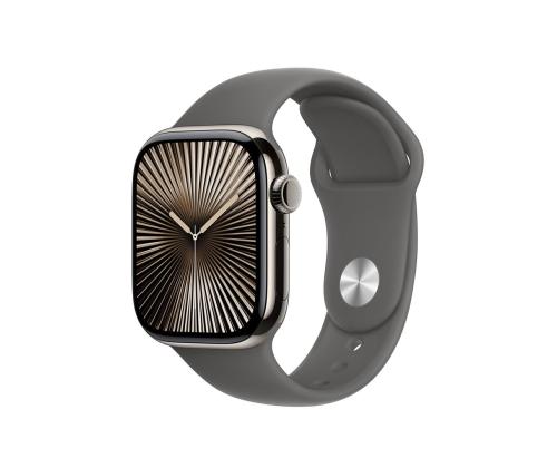 Apple Sport Band, 42 mm, S/M, hall - Kellarihm