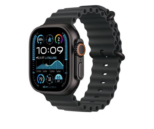 Apple Ocean Band, 49 mm, must titaan, must - Kellarihm