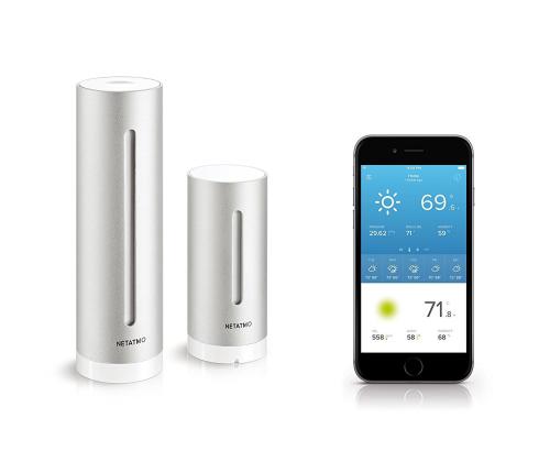 Netatmo Smart Home Weather Station, hõbedane - Nutikas kahe anduriga ilmajaam