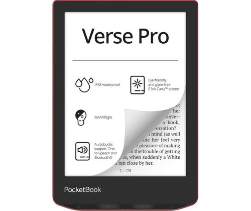 PocketBook Verse Pro, punane - E-luger