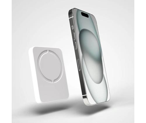 Puro Mini Power Mag, 4000 mAh, MagSafe, USB-C, valge - Akupank