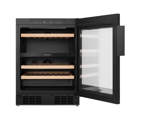 Hisense, 46 pudelit, kõrgus 82 cm, must - Veinikülmik