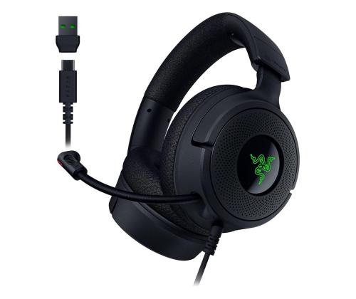 Razer Kraken V4 X, must - Peakomplekt