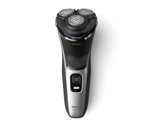 Philips Shaver 3000 Series, Wet & Dry, must/hõbedane - Pardel