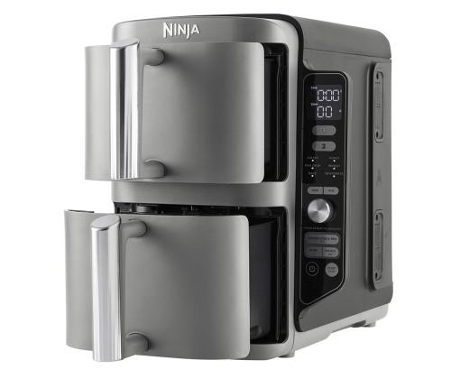 Ninja Double Stack XL 9.5L, 2470 W, hall - Kuumaõhufritüür