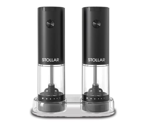 Stollar the Salt & Pepper, must - Soola- ja pipraveski