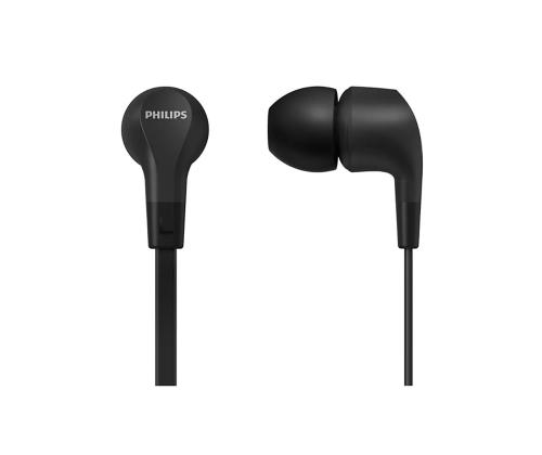 Philips TAE1105BK, 3,5 mm, must - Juhtmega kõrvasisesed kõrvaklapid