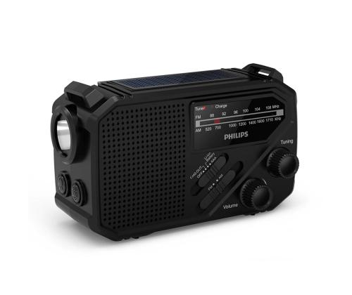 Philips TAR1609, must - Kaasaskantav raadio