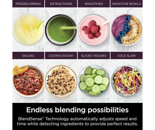 Ninja Detect 3-ühes, 1800 W, must - Blender ja köögikombain