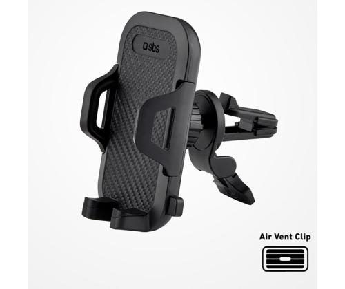 SBS, ventilaatori kinnitus, must - Telefonihoidja autosse