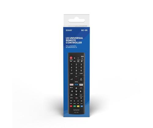 Savio RC-05, LG TV, must - Teleri asenduspult