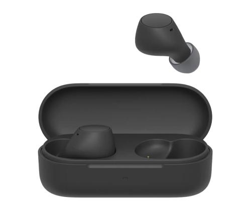 Sony WF-C510, must - Täielikult juhtmevabad kõrvaklapid