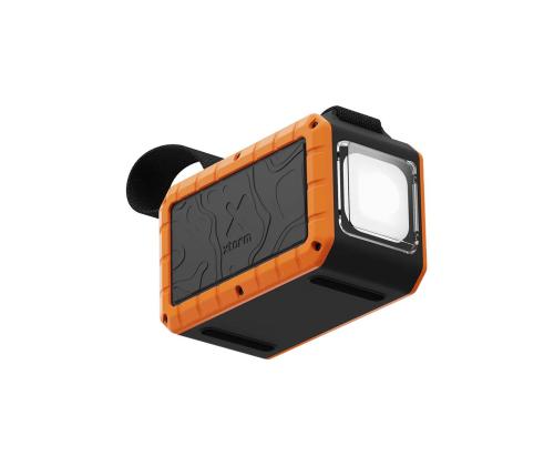 Xtorm XR204 Rugged Flashlight Powerbank, 40000 mAh, must / orange - Akupank