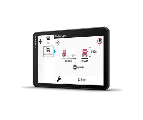 Garmin dēzl™ LGV720, 7'', must - GPS seade