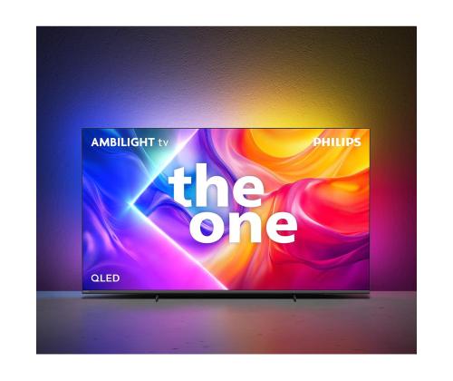 Philips The One PUS9010, 75'', 4K UHD, QLED, must - Teler