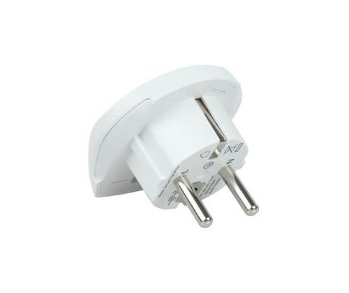 Skross Europe travel adapter TypeE/F, valge - Reisiadapter