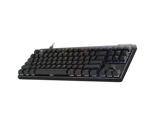 Logitech Pro X TKL Rapid, US, must - Klaviatuur