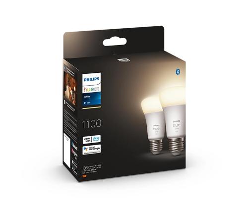 Philips Hue White 1100, E27, valge, 2 tk - Nutivalgusti