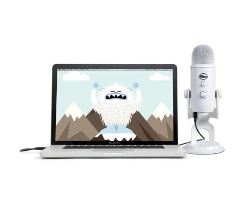 Blue Yeti, USB, valge - Mikrofon