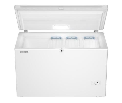 Liebherr, SmartFrost, 248 L, laius 125,5 cm, valge- Sügavkülmkirst