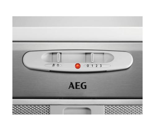 AEG, 330 m³/h, laius 52 cm, hall - Integreeritav õhupuhasti