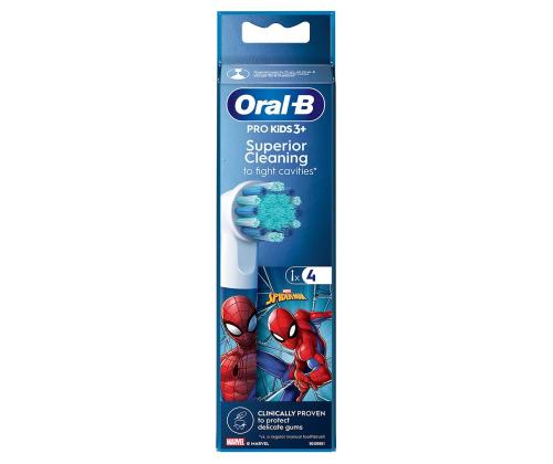 Braun Oral-B, Kids Spiderman, 4 tk - Lisaharjad
