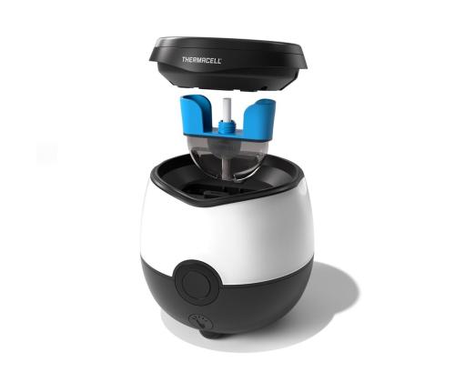 Thermacell, must/valge - Akutoitel sääsepeletaja miljöövalgusega