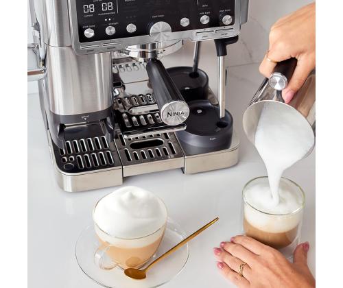 Ninja Luxe Café Pro, must/roostevaba teras - Espressomasin