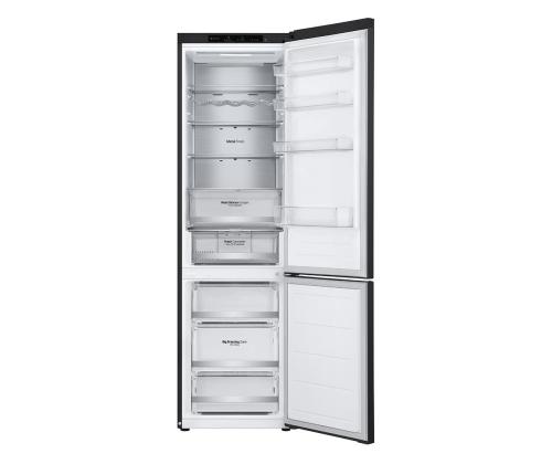 LG, NoFrost, 387 L, kõrgus 203 cm, must - Külmik