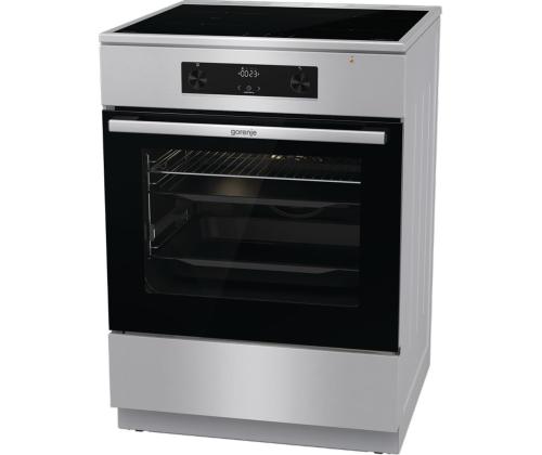 Gorenje, 71 L, laius 60 cm, roostevaba teras - Induktsioonpliit elektriahjuga