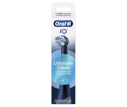 Braun Oral-B UltimateClean, 4 tk, must - Lisaharjad