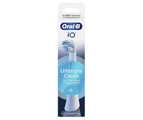 Braun Oral-B UltimateClean, 4 tk, valge - Lisaharjad
