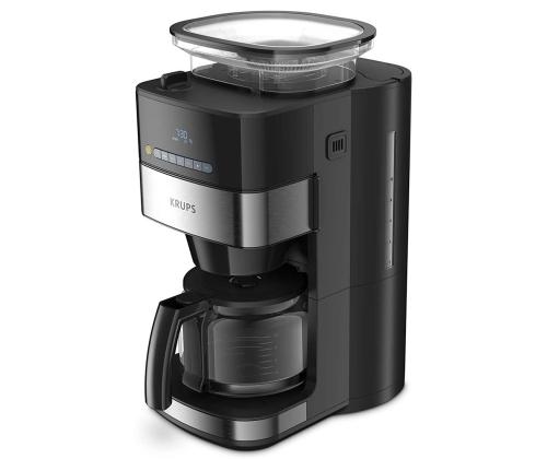 Krups Grind & Brew, 1.25 L, must - Filterkohvimasin veskiga