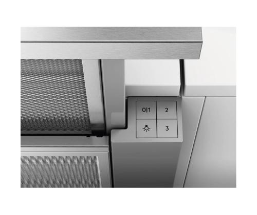 Electrolux, 600 m³/h, laius 59,8 cm, hall - Integreeritav õhupuhasti