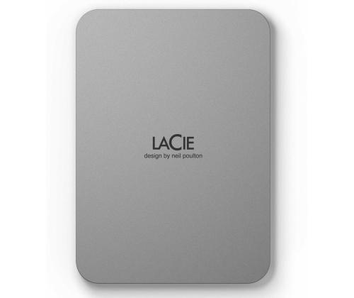 LaCie Mobile Drive, USB-C, 5 TB, hall - Väline kõvaketas
