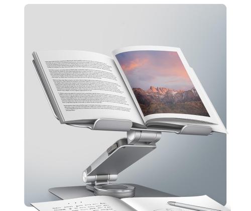 Axagon STND-LR, 10''-16", 360°, alumiinium - Sülearvuti alus