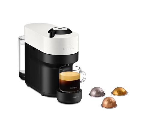 Krups Nespresso Vertuo Pop, valge - Kapselkohvimasin