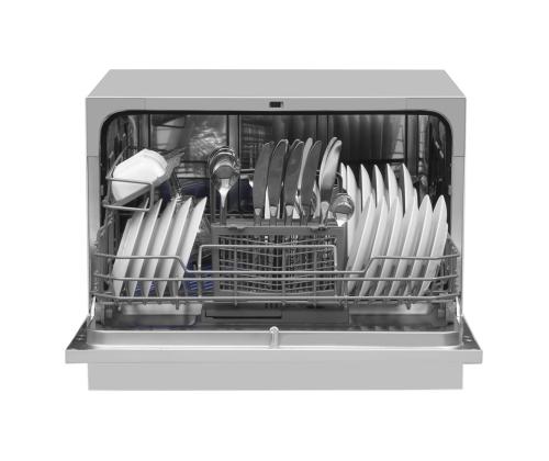 Hansa, mini, 6 nõudekomplekti, hõbedane - Eraldiseisev nõudepesumasin