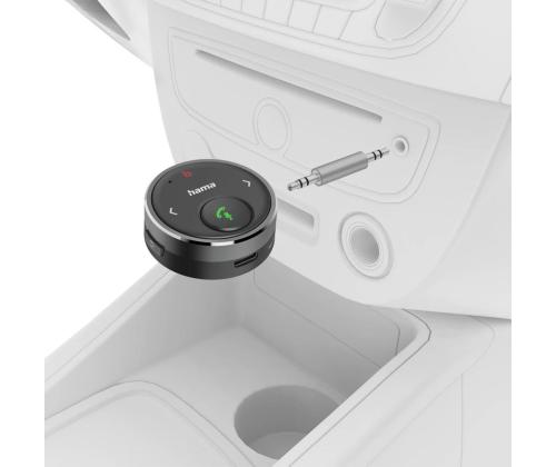 Hama Bluetooth® Receiver for Cars, 3,5 mm, must - Bluetooth vastuvõtja