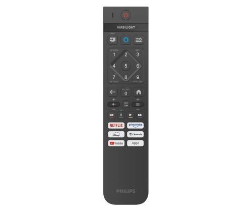 Philips The One PUS9010, 50'', 4K UHD, QLED, must - Teler