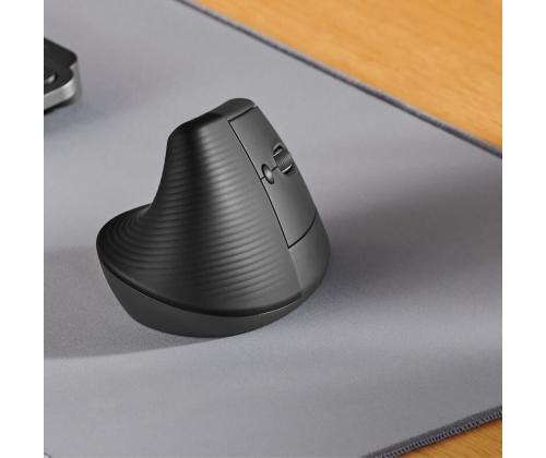 Logitech Lift Vertical Ergonomic Mouse, vaikne, must - Juhtmevaba optiline hiir