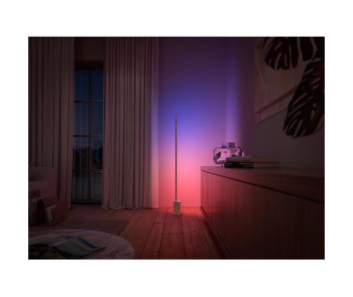 Philips Hue Signe, White and Color Ambiance, valge - LED põrandalamp
