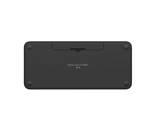 Logitech Pebble Keys 2 K380s, SWE, must - Juhtmevaba klaviatuur